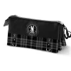 Online Miércoles Negro Estuche Portatodo Triple Chains