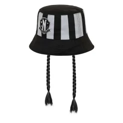 Outlet Miércoles Negro Gorro Infantil Bucket Braid