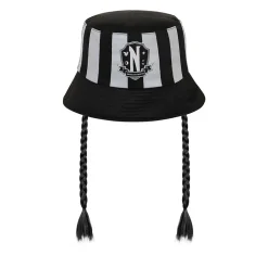 Outlet Miércoles Negro Gorro Infantil Bucket Braid