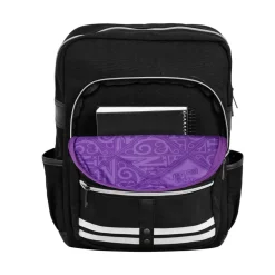 Fashion Miércoles Negro Mochila Oxford Varsity