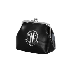 New Miércoles Negro Monedero Retro Maxi Original