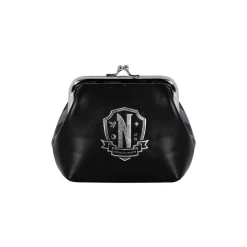 New Miércoles Negro Monedero Retro Maxi Original