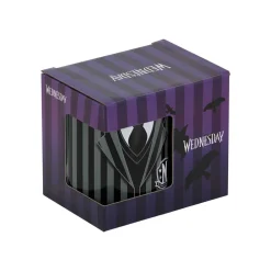Fashion Miércoles Negro Taza Uniform