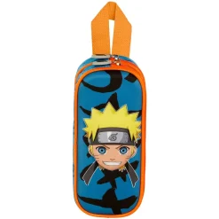 Best Naruto Azul Estuche Portatodo Doble 3D Happy
