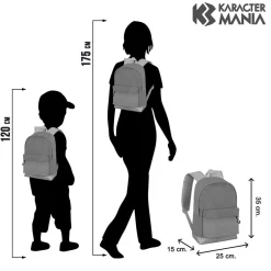 Outlet Naruto Gris Mochila Pequeña HS FAN Kid