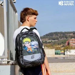 Fashion Naruto Gris Mochila Running PLUS Kid