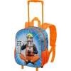 Sale Naruto Multicolor Mochila 3D con Ruedas Pequeña Ramen