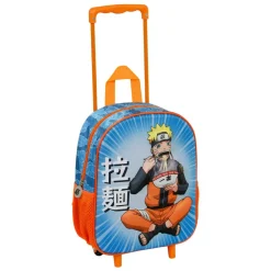 Sale Naruto Multicolor Mochila 3D con Ruedas Pequeña Ramen