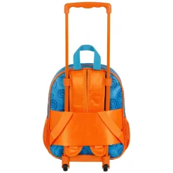 Best Naruto Multicolor Mochila 3D con Ruedas Pequeña Happy