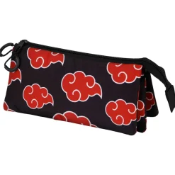 Outlet Naruto Negro Estuche Portatodo Triple Clouds