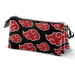 Fashion Naruto Negro Estuche Portatodo Triple Kanji