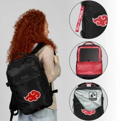 New Naruto Negro Mochila Mercury Cabin Clouds