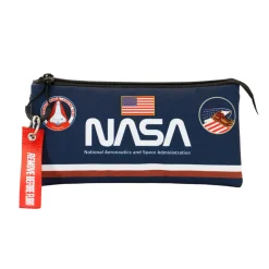 Clearance NASA Azul Estuche Portatodo Triple FAN Infinity