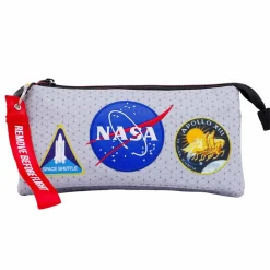 Online NASA Gris Estuche Portatodo Triple HS Houston