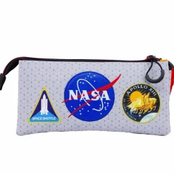 Online NASA Gris Estuche Portatodo Triple HS Houston