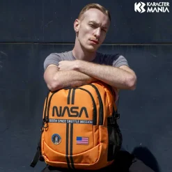New NASA Naranja Mochila Running PLUS Lines