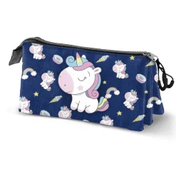 Fashion Oh My Pop! Azul Oscuro Estuche Portatodo Triple Sweety
