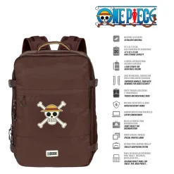 Fashion One Piece Marrón Mochila Mercury Skull