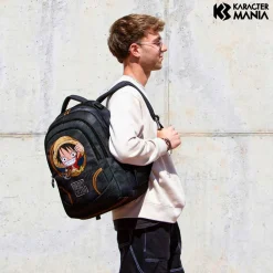 Fashion One Piece Negro Mochila Running PLUS Ropes