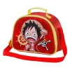 Outlet One Piece Rojo Bolsa Portamerienda 3D Luffy