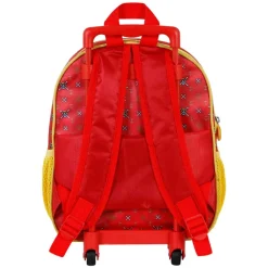 Discount One Piece Rojo Mochila 3D con Ruedas Pequeña Luffy