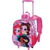 Outlet Princesas Disney Multicolor Mochila 3D con Ruedas Pequeña Flowers