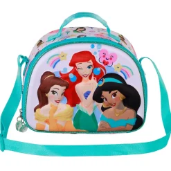 Outlet Princesas Disney Multicolor Bolsa Portamerienda 3D Rainbows
