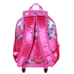 Outlet Princesas Disney Multicolor Mochila 3D con Ruedas Pequeña Flowers