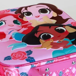 Outlet Princesas Disney Multicolor Mochila 3D con Ruedas Pequeña Flowers