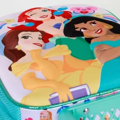 Hot Princesas Disney Multicolor Mochila 3D con Ruedas Pequeña Rainbows