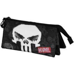 Discount Punisher Negro Estuche Portatodo Triple Skull