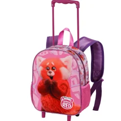 Outlet Red Multicolor Mochila 3D con Ruedas Pequeña Yaay