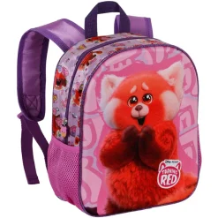 Clearance Red Multicolor Mochila 3D Pequeña Yaay