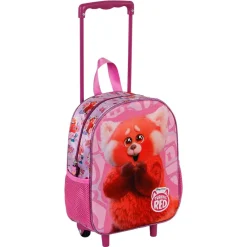 Outlet Red Multicolor Mochila 3D con Ruedas Pequeña Yaay