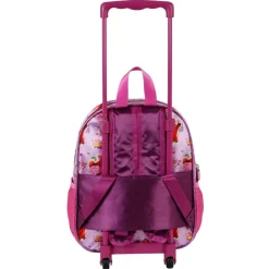 Outlet Red Multicolor Mochila 3D con Ruedas Pequeña Yaay