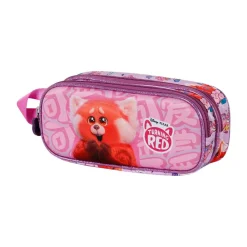 Best Red Rosa Estuche Portatodo Doble 3D Yaay