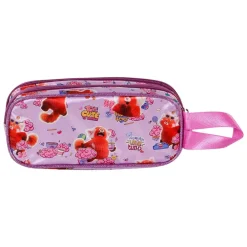 Best Red Rosa Estuche Portatodo Doble 3D Yaay