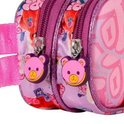 Best Red Rosa Estuche Portatodo Doble 3D Yaay