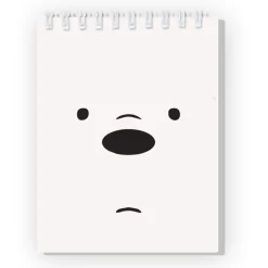 Discount Somos Osos Blanco Libreta Espiral Polar