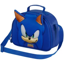 Online Sonic Azul Bolsa Portamerienda 3D Face