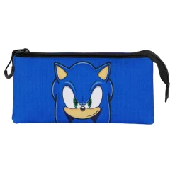 Hot Sonic Azul Estuche Portatodo Triple Sight