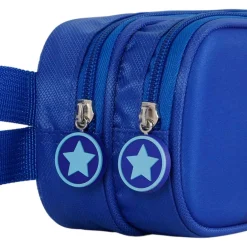 Clearance Sonic Azul Estuche Portatodo Doble 3D Face