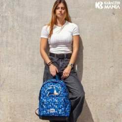 New Sonic Azul Mochila HS PLUS Action
