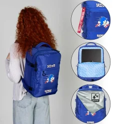 Outlet Sonic Azul Mochila Mercury Cabin Action