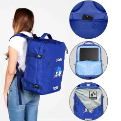 Best Sonic Azul Mochila Mercury Action