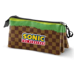 New Sonic Multicolor Estuche Portatodo Triple Greenhill