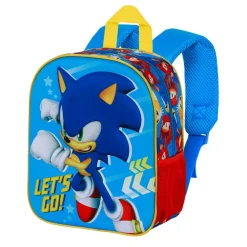 Fashion Sonic Multicolor Mochila 3D Elite Go