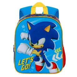 Fashion Sonic Multicolor Mochila 3D Elite Go