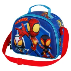 Hot Spiderman Azul Bolsa Portamerienda 3D Spinners