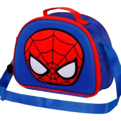 Sale Spiderman Azul Bolsa Portamerienda 3D Bobblehead